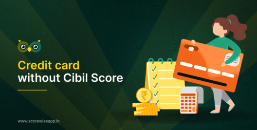 Credit Card Without CIBIL Score